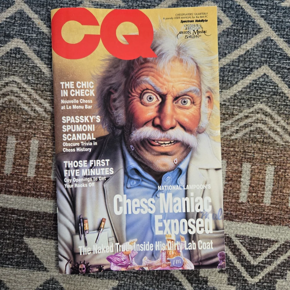 National Lampoon’s Chess Maniac 5 Billion and 1 – Complete IBM PC Edition (1993)